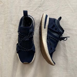 Adidas Arkyn Navy Blue and White Sneakers